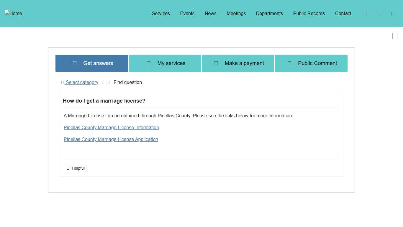 How do I get a marriage license? - Madeira Beach, FL